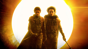 Dune Part Two Featuring Lead Stars - Background, movie, Dune: Part Two, Timothée Chalamet, Zendaya HD wallpaper