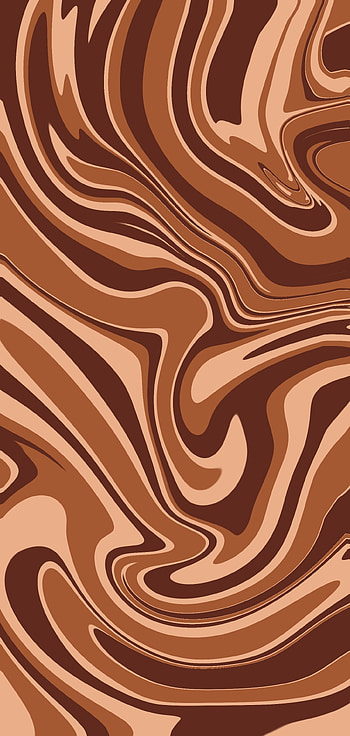 Chocolate fudge frost, marble, art, pourart, digitalart HD phone wallpaper