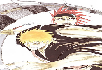 Renji, Ichigo, bleach, abarai, ichigo, anime, renji, kurosaki HD wallpaper