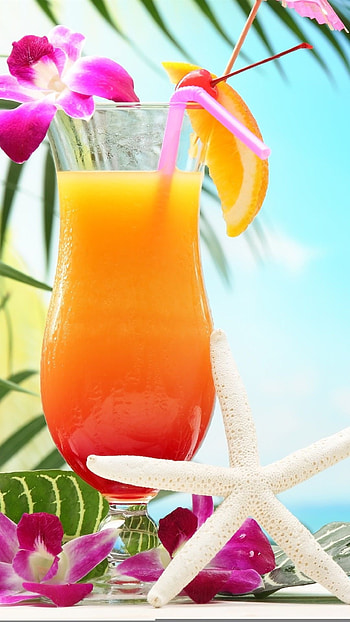 Tropical drink , Top tropical HD phone wallpaper
