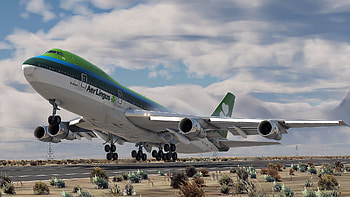 Aer Lingus, Queen Livery, RFlightsim, Travels HD wallpaper