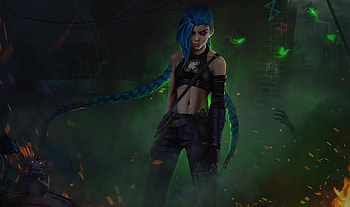 Arcane Jinx League Of Legend , arcane, netflix, jinx-league-of-legends, tv-shows, league-of-legends HD wallpaper