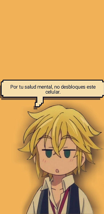 Por su salud mental, Bloqueo, Meliodas HD phone wallpaper