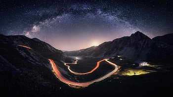Milky Way - afari HD wallpaper