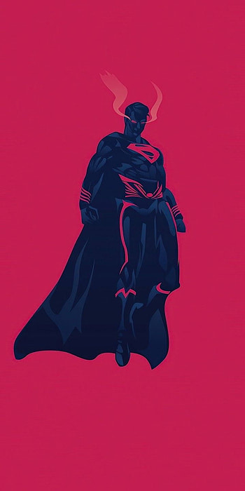 Red Superman, magenta, art, smoke, Justice_League, angry, comic, cape, DC HD phone wallpaper