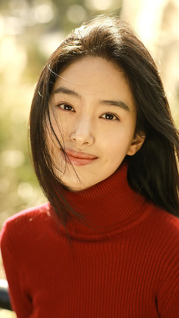 Yang caiyu, korean actress, cute HD phone wallpaper