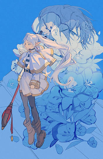 Elegant Frieren: Beyond Journey's End , Anime, Frieren: Beyond Journey's End, Frieren (Frieren: Beyond Journey's End) HD phone wallpaper