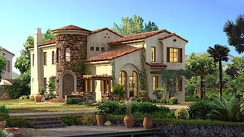 3D house model, Realistic rendering, Immersive experience, Intricate details HD wallpaper