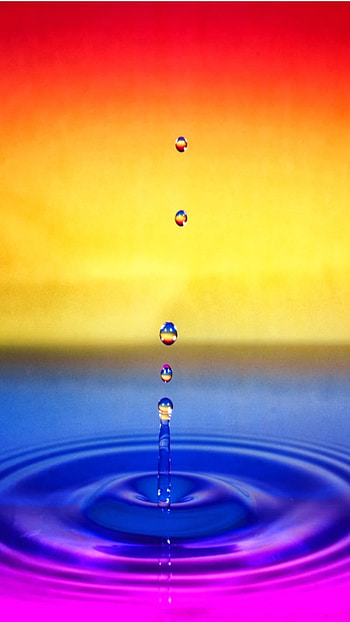 Water Drop, water drop notch HD phone wallpaper