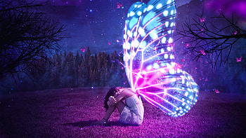 Fairy Tale, angel, artist, artwork, digital-art HD wallpaper