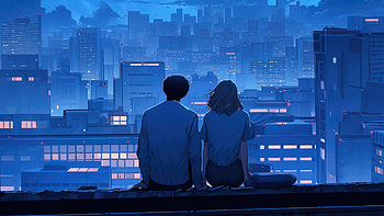 On Top Of The World With You, love, couple, artist, artwork, digital-art HD wallpaper