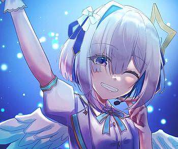 Amane Kanata, hololive, Amane Kanata, Anime, Virtual Youtuber HD wallpaper