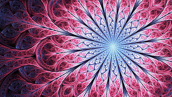 Fractal, design, digital, art HD wallpaper