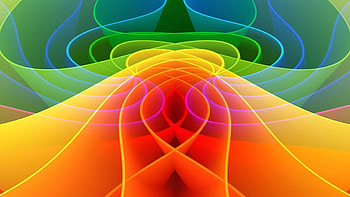 Green Yellow Blue Red Creative Graphic Design Art Creative HD wallpaper