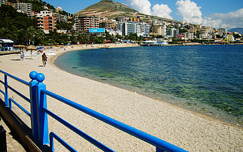 Saranda Albania, , and mobile, Coastal serenity HD wallpaper