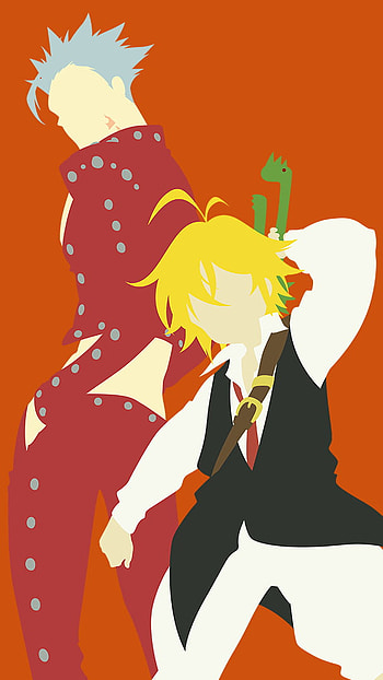 Ban n Meliodas art, anime HD phone wallpaper