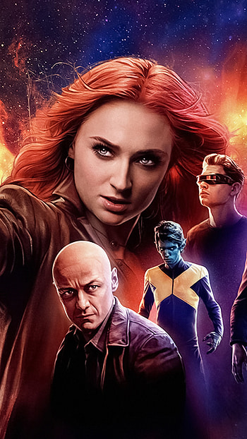 Dark Phoenix, Cast, Characters HD phone wallpaper