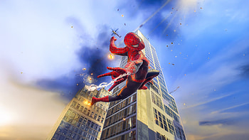 Spiderman A Symbol Of Strength, marvels-spider-man-2, spiderman, superheroes, games, 2024-games, ps5-games, ps4-games, xbox-one-games, video-games HD wallpaper
