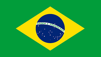 National flag, Brazil HD wallpaper