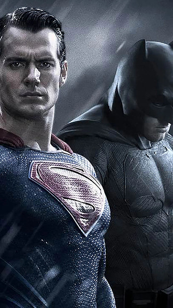 Bruce Wayne and Clark Kent, Batman v Superman HD phone wallpaper