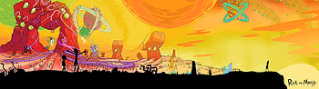 []Rick and Morty Dual Screen HD wallpaper