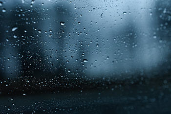 Water, Rain, Drops, Macro, Glass HD wallpaper