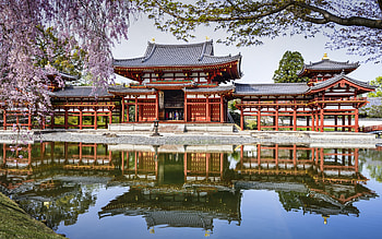 Byodo-In Temple, Kyoto HD wallpaper