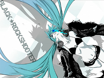 Black Rock Shooter, punk, black star shooter, blue eyes, blue hair, beautiful, vocaloid, brs, anime girl, anime, fantasy, pretty, emo, original, tagme, warrior HD wallpaper