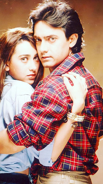 Raja Hindustani, amir khan, karishma kapoor HD phone wallpaper