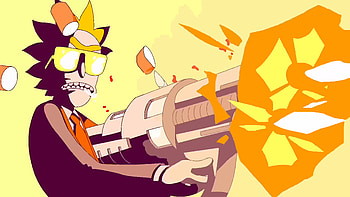 Rick Run The Jewels, rick-and-morty, cartoons, tv-shows, rick, morty, animated-tv-series, run-the-jewels HD wallpaper