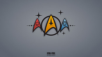 Star Trek Minimalism Logo , star-trek, logo, minimalism HD wallpaper