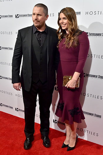 Christian Bale, Sibi Blazic, Couple, Relationship HD phone wallpaper