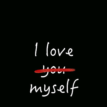 Love, Words, Inscription, Love You, Love Myself HD phone wallpaper