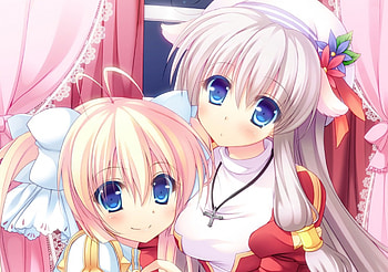 Anime, cute, long hair, dress HD wallpaper