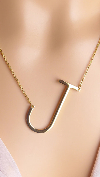J Letter, Neckless HD phone wallpaper