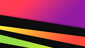 Colorful Bright Lines Shades Abstraction Abstract HD wallpaper