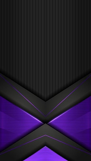 black purple design 3d, digital, shapes, texture, android, geometric, pattern, abstract, lines HD phone wallpaper