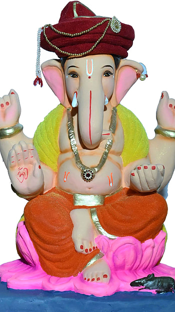 Ganesh , Simple Statue, simple, statue HD phone wallpaper