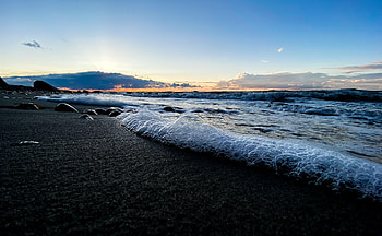 Nature, Sea, Bubbles, Coast, Foam HD wallpaper
