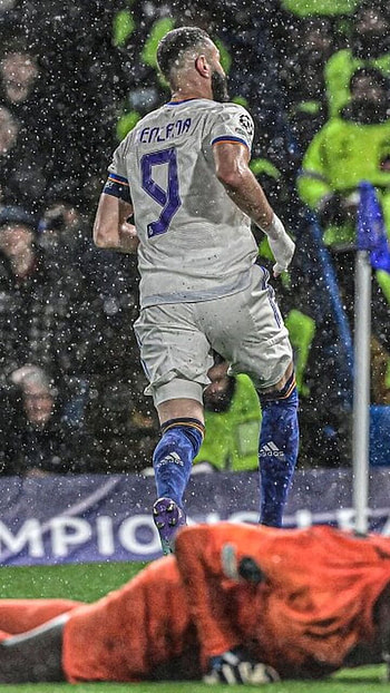 benzema, chelsea, karim, rain, champions, goal, france, football, madrid, real HD phone wallpaper