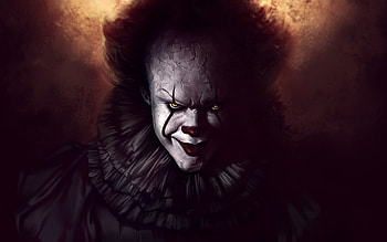 Pennywise, the dancing clown, art HD wallpaper