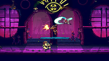 Epic Fantasy Game Battle Scene, video game, CONVERGENCE: A League of Legends Story, pixel art, neon, fight HD wallpaper