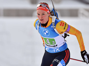 Denise Herrmann, Biathlon HD wallpaper