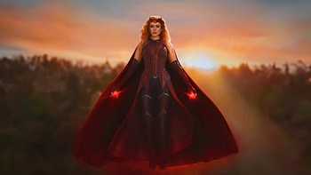 Scarlet Witch Enigmatic Power, scarlet-witch, superheroes, artwork, artist, digital-art, artist HD wallpaper
