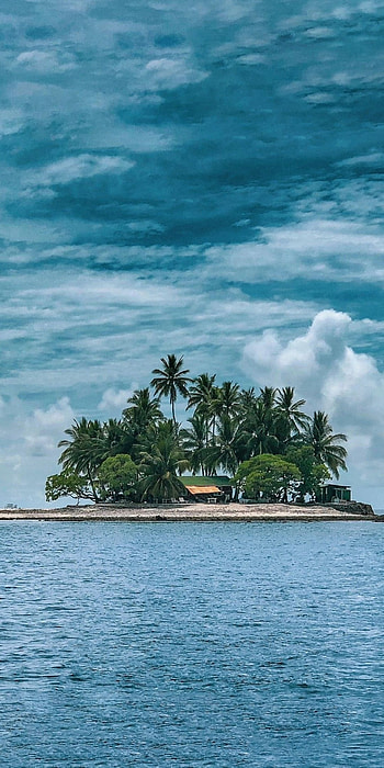 Micronesia, Sea land landscape, Scenery , Nature graphy HD phone wallpaper