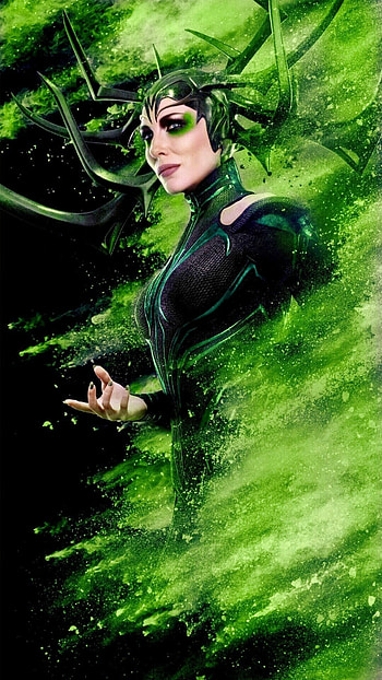 Hela, Marvel Villains HD phone wallpaper