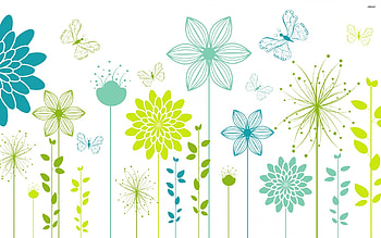 Spring Flowers And Butterflies, Flowers, Butterflies, Spring, And HD wallpaper