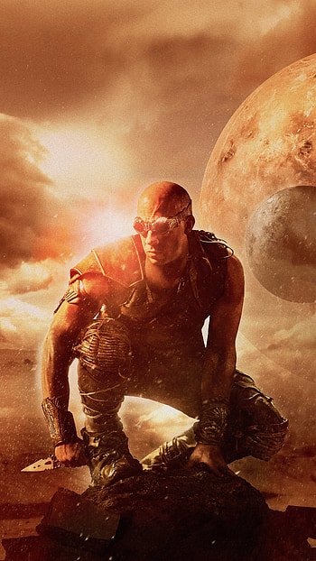 Vin Diesel, Riddick, Sony Xperia HD phone wallpaper
