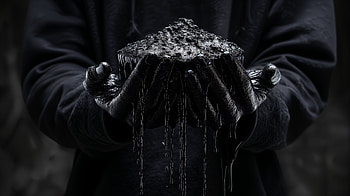 Dark Essence, dark, hand, black HD wallpaper