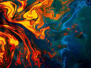 Abstract, Divorces, Paint, Liquid, Colors, Color, Mixing HD wallpaper